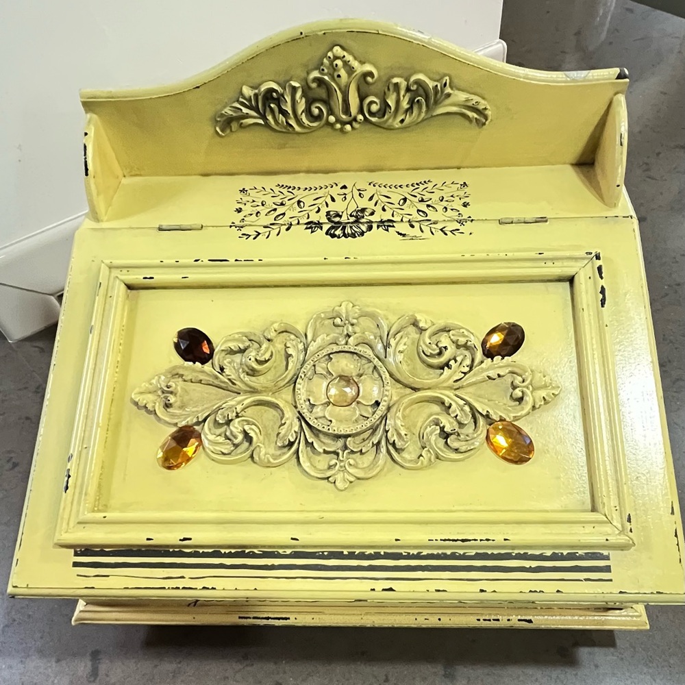 Desk top size portable “secretary” —refurbished and remodeled